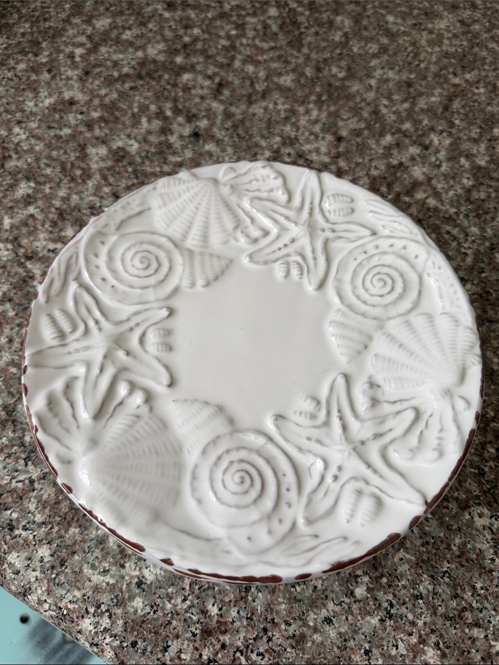 Mudpie Sanibel salad/dessert plates set of 4
